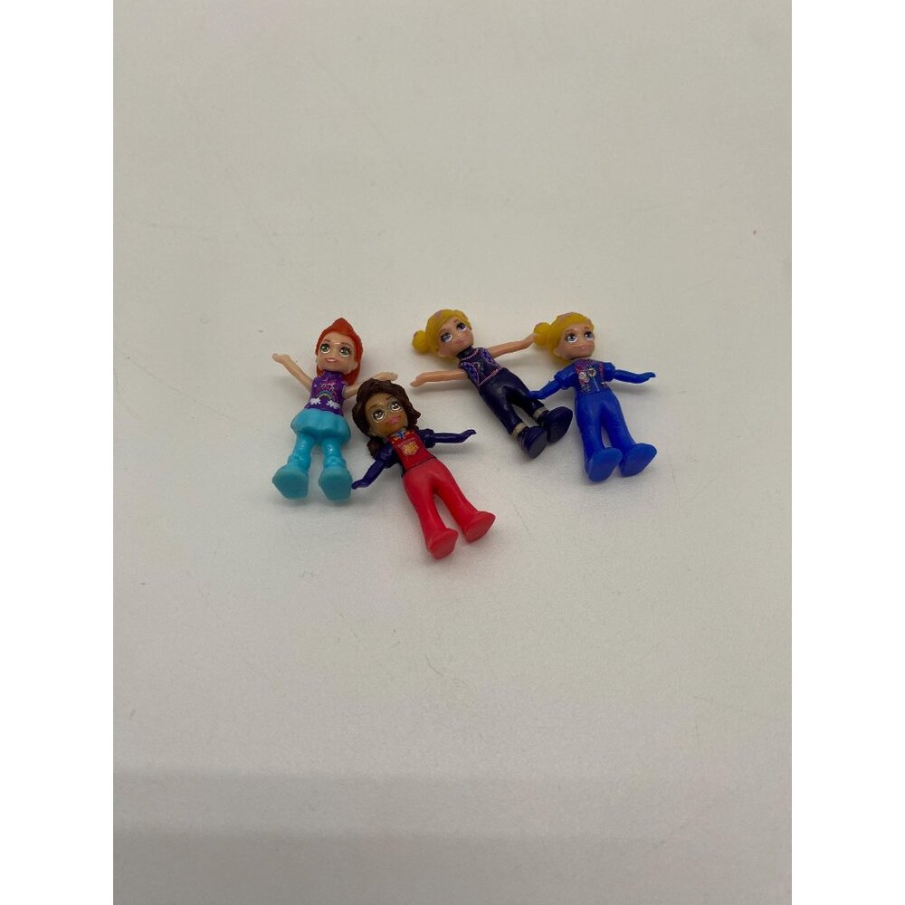 Vintage Polly Pocket Tiny World Doll Set - Bluebird Toys Miniature Doll House
